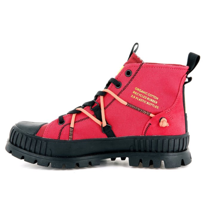 Pánské Boty Palladium Pallashock Re-craft Červené | CZ MTK-78R